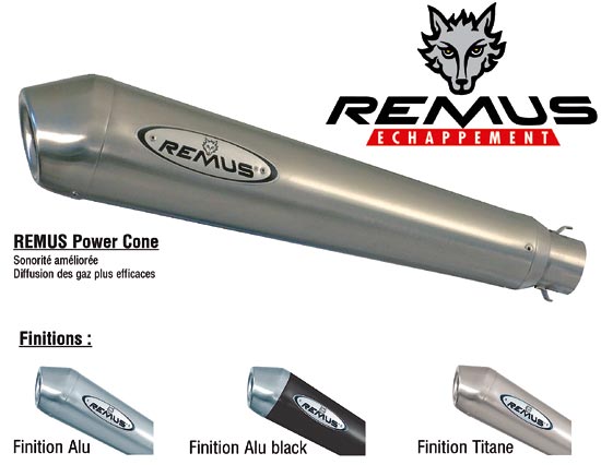 REMUS PowerCone : Le design et la technologie de moto GP  porte de tous.